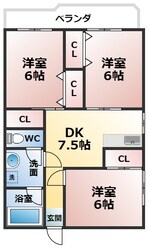 増田ビルの物件間取画像